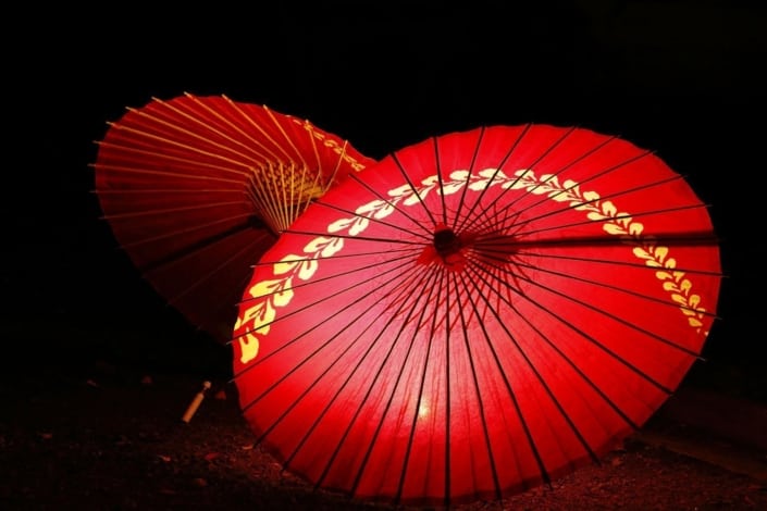 Japanese umbrellas