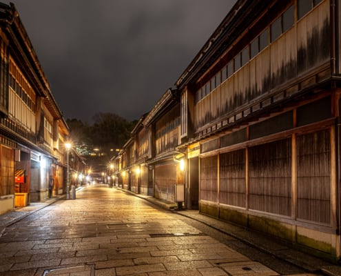 Kanazawa at night