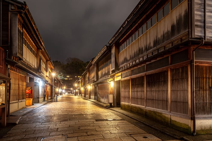 Kanazawa at night