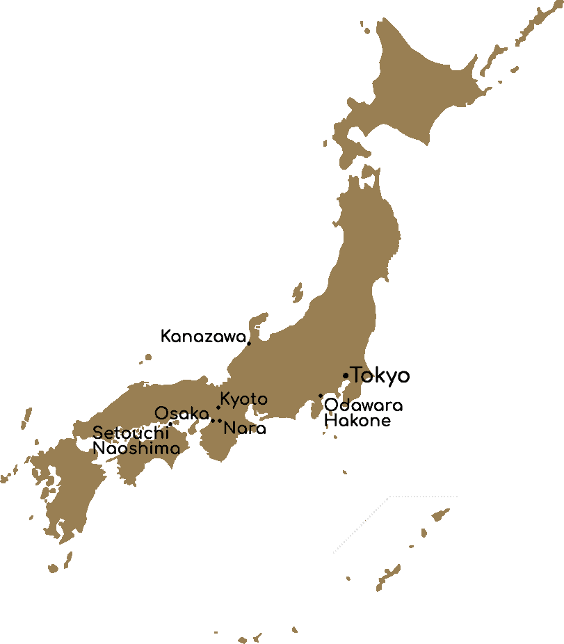 Map Art Design Japan