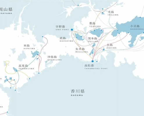 Setouchi triennale map