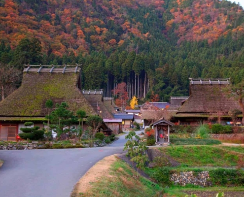 Miyama's thatched village