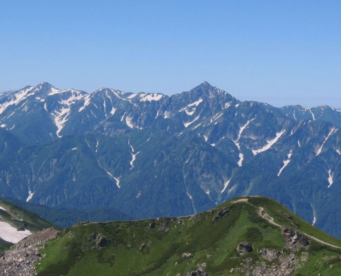 The Hida Range, Japanese Alps