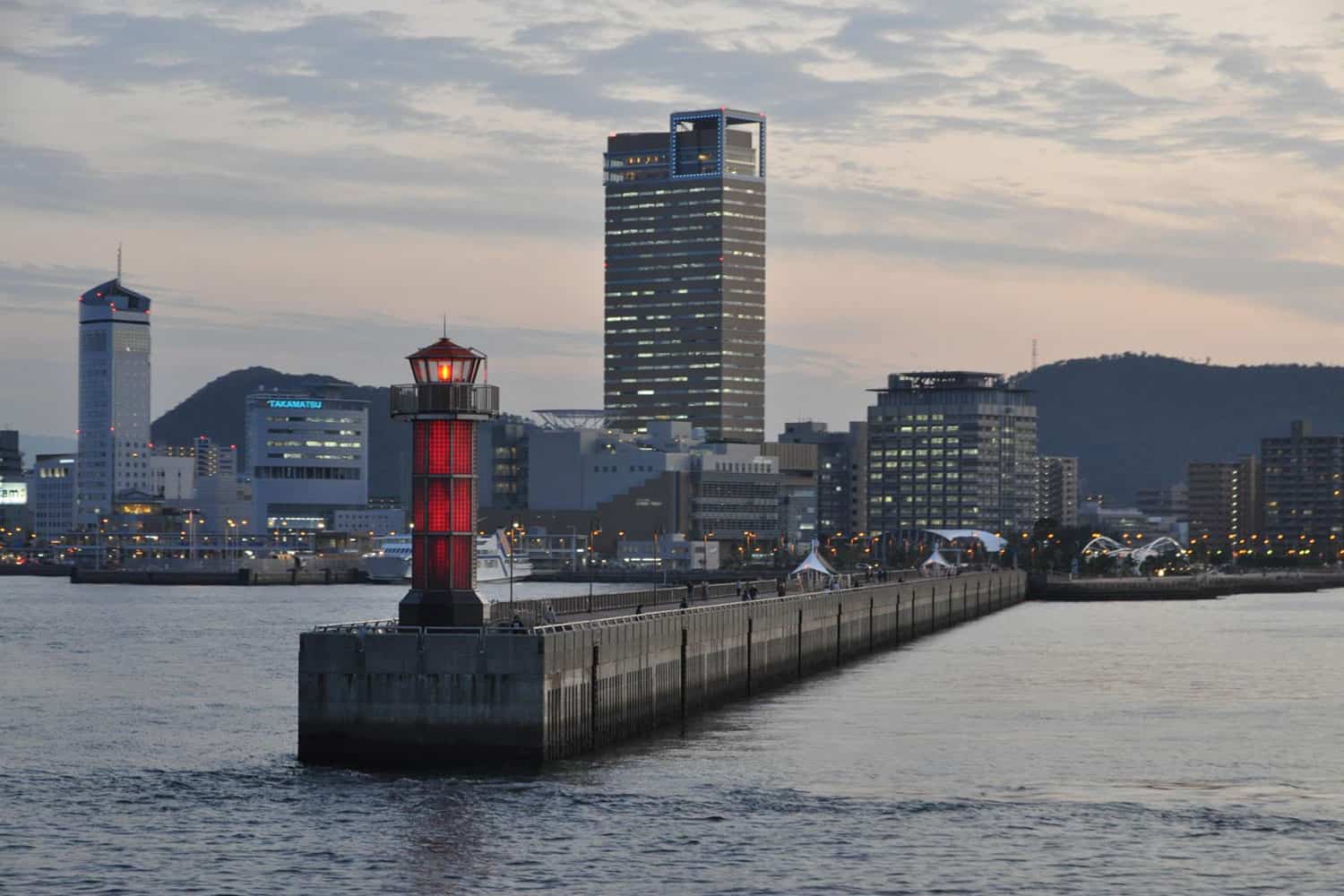 Takamatsu Port area